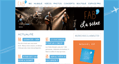 Desktop Screenshot of fabm.fr